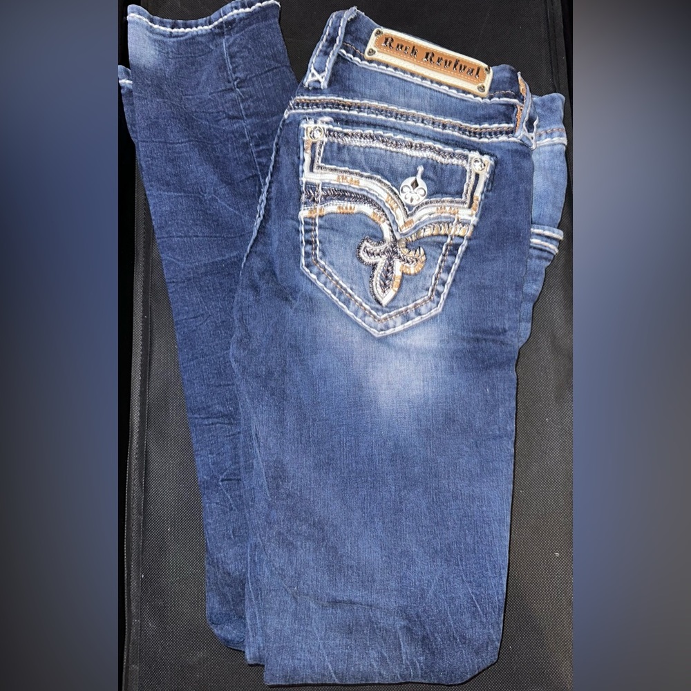 Rock Revival skinny jeans, Size 27